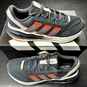 Adidas Astrastar Mens Running Shoes Sneakers Size 11.5 Carbon‎ Orange JQ6077 NEW